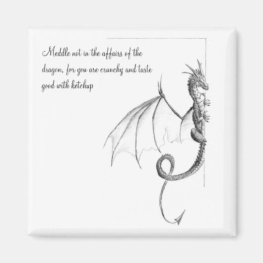 Das Dragon Page Magnet (Vorne)