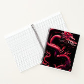 Das Dragon Red-Notebook Notizblock (Innenseite)