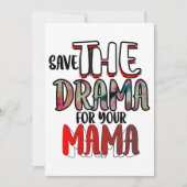 Das Drama Einladung (Vorderseite)