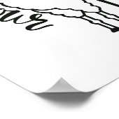 Das Drama für deinen Lama gerettet Poster (Ecke)