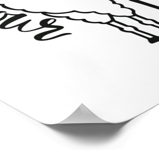 Das Drama für deinen Lama gerettet Poster (Ecke)