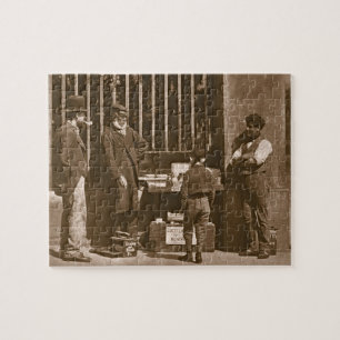 Das drastische Schuh-Schwarze, 1876-77 Puzzle