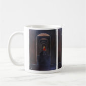 Das Dream Stalker Gemälde von Alfred Fox Kaffeetasse (Links)