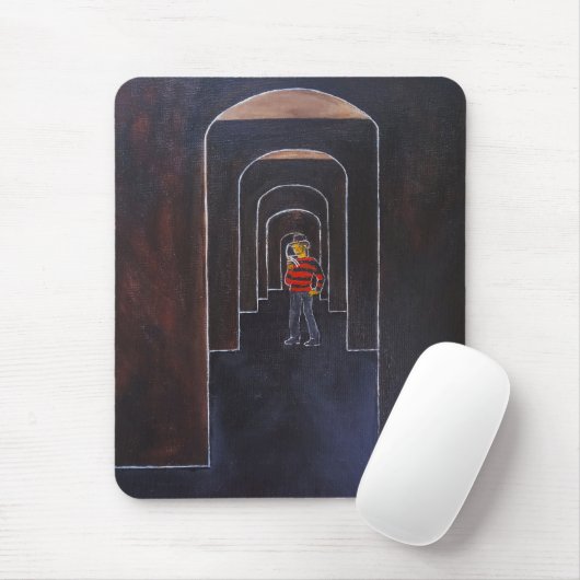 Das Dream Stalker Gemälde von Alfred Fox Mousepad (Mit Mouse)