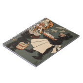 Das Drei-Bars-Notebook Notizblock (Linke Seite)