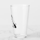 DAS DREI BROOMSTICKS™-Logo Glas (Links)