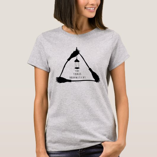 DAS DREI BROOMSTICKS™-Logo T-Shirt (Vorderseite)