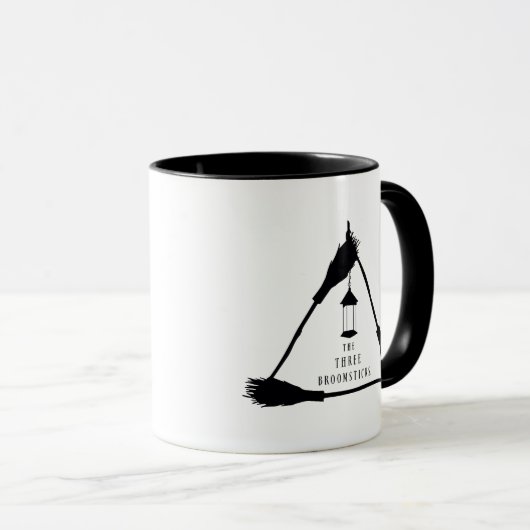 DAS DREI BROOMSTICKS™-Logo Tasse (VorderseiteRechts)