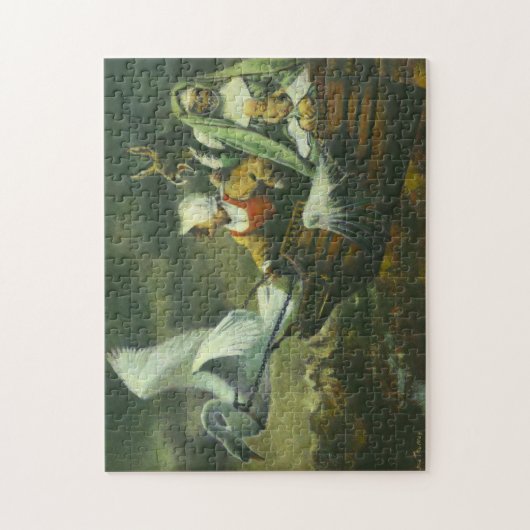 Das drei Hexe-Puzzle Puzzle (Vertikal)