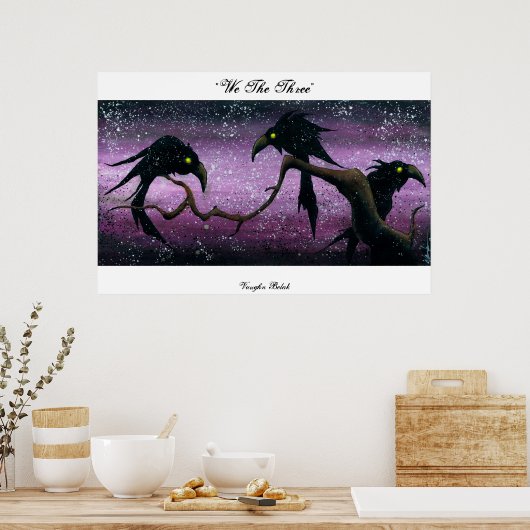 Das Drei-Poster Poster (Küche)