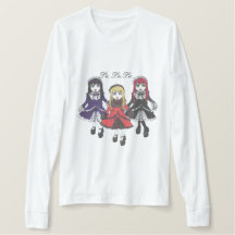 Das Drei-Schwestern-Langarm-T-Shirt