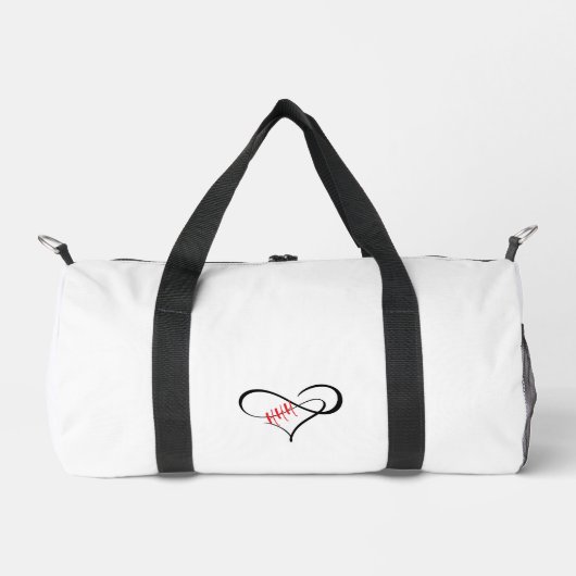 Das dreifache H-Infinity-Herz Duffle Bag (Vorderseite)