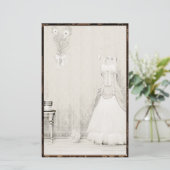Das Dressing Room Steampunk Gothic Stationery Briefpapier (Stehend Vorderseite)