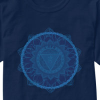 Das dritte Auge Chakra Mandala Ajna