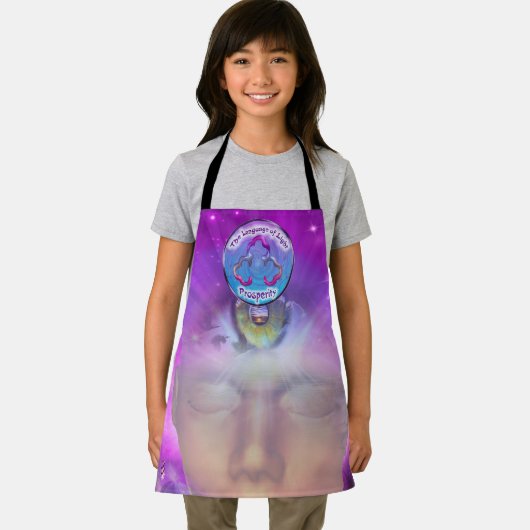 Das dritte Auge Chakra - Symbolvermögen Schürze (Insitu)