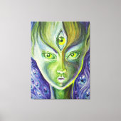 Das dritte Auge Leinwanddruck (Vorderseite)