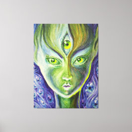 Das dritte Auge Leinwanddruck