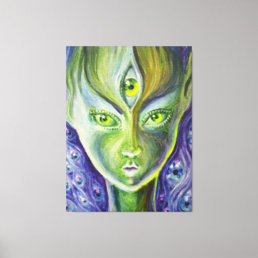 Das dritte Auge Leinwanddruck (Vorderseite)