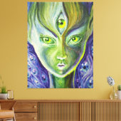 Das dritte Auge Leinwanddruck (Insitu (Wohnzimmer))