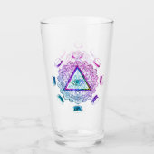 Das dritte Auge sieht den Augapfel-Cup Glas (Vorderseite)
