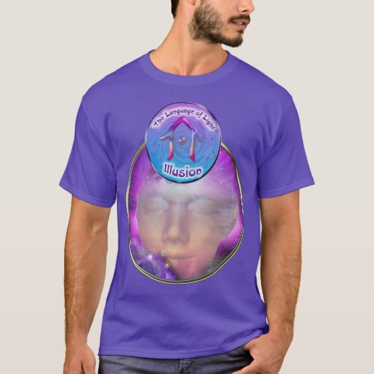 Das dritte Eye-Chakra-Symbol oder die Illusion T-Shirt (Vorderseite)