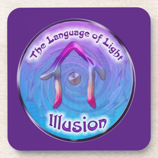 das dritte Wahrzeichen der Illusion Getränkeuntersetzer (Vorderseite)