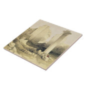 Das Dromos oder der zentrale Hall des großen Fliese (Seite)