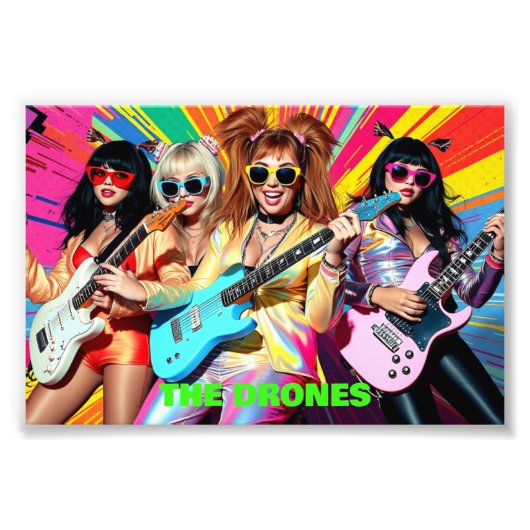 Das Dronen-Foto 4 Fotodruck (Vorne)