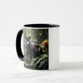 Das Dschungel-Panther" Tasse (Vorderseite Links)