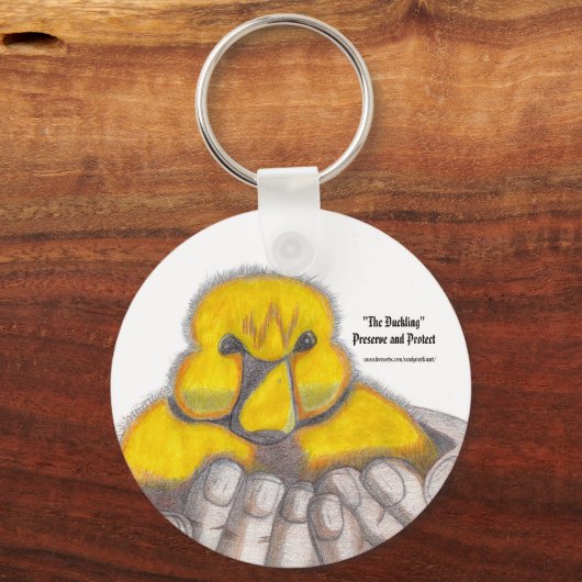 Das Duckling Schlüsselanhänger (Vorderseite)