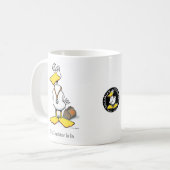 Das Ducktor ist herein Kaffeetasse (Vorderseite Links)