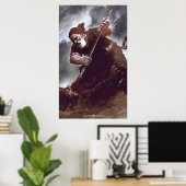 Das Duell des alten Patrioten Poster (Heimbüro)