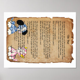 Das Duell durch Eugene Feld Poster