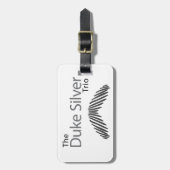 Das Duke Silver Trio Gepäckanhänger (Vorderseite vertikal)