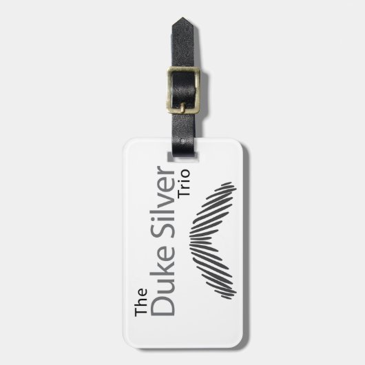 Das Duke Silver Trio Gepäckanhänger (Vorderseite vertikal)