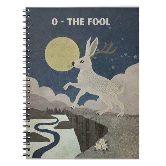 Das dumme Arcana-Poster mit der Jackalope Notizblock (Vorderseite)
