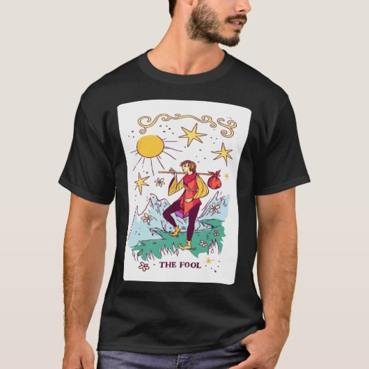 Das dumme Tarot T-Shirt (Vorderseite)