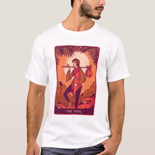 Das dumme Tarot T-Shirt (Vorderseite)