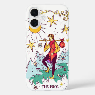 Das dumme Tarot - Vintag psychedelisch iPhone 16 Hülle