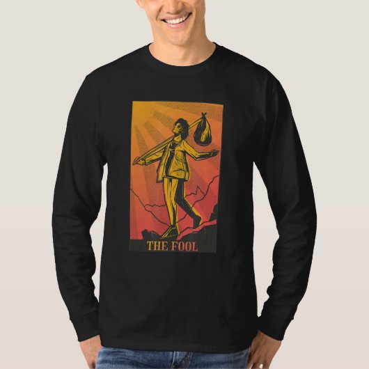 Das dumme Vagabond-Tarot T-Shirt (Vorderseite)