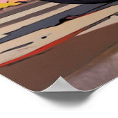 Das Dumping der Steine - Big-Rig Haul Truck Poster (Ecke)