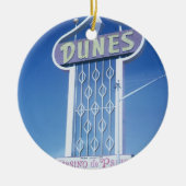 Das Dunes Hotel Las Vegas Keramikornament (Vorne)