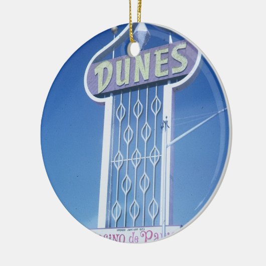 Das Dunes Hotel Las Vegas Keramikornament (Links)