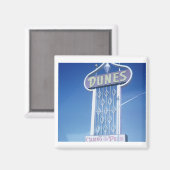 Das Dunes Hotel Las Vegas Magnet (Vorderseite/Rückseite)