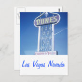 Das Dunes Hotel Las Vegas Postkarte (Vorne/Hinten)