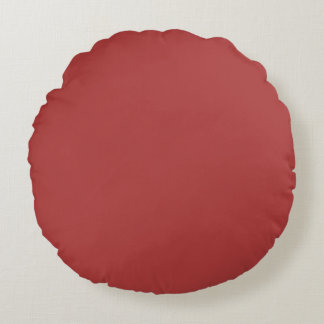 Das Dunkelrote (Crimson-Familie) Rundes Kissen