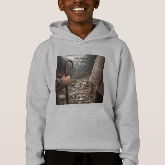 Das dunkelste Tal Hoodie (Vorderseite)