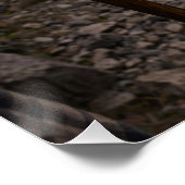 Das dunkelste Tal Poster (Ecke)