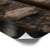 Das dunkelste Tal Poster (Ecke)