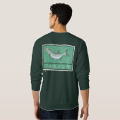 Das dunkle Kleid der Tarpon-Männer Sweatshirt (Schwarz voll)